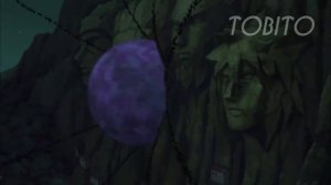 Минато оставляет Печать Летящего Бога Грома на Обито | Минато против Обито. T O B I T O