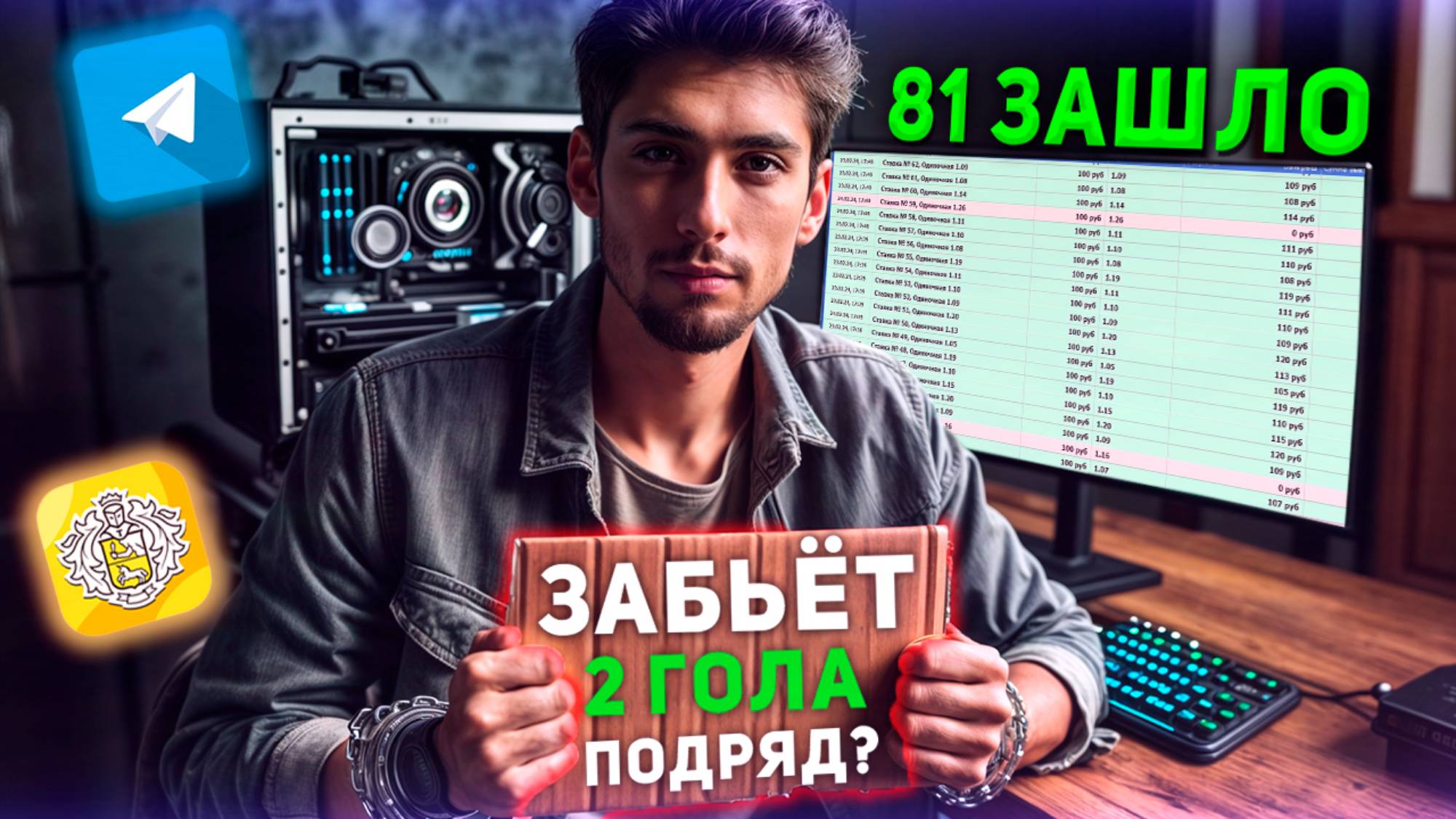 Не Забьет 2 Гола Подряд: Проверяю Стратегию на Аутсайдера в Футболе | Стратегия на аутсайдера