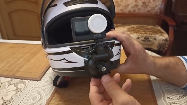 как на мото шлем установить экшн-камеру. смотреть онлайн