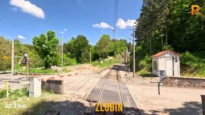 Риека - Загреб (железная дорога Загреб–Риека - M202, Хорватия), вид машиниста! 4K 60fps UHD ч. 1/3