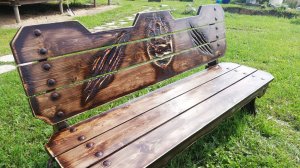 СКАМЕЙКА СВОИМИ РУКАМИ DIY МЕБЕЛЬ В БАНЮ