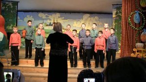 09 отчетный концерт 2012 младшие - мыл казак в воде коня