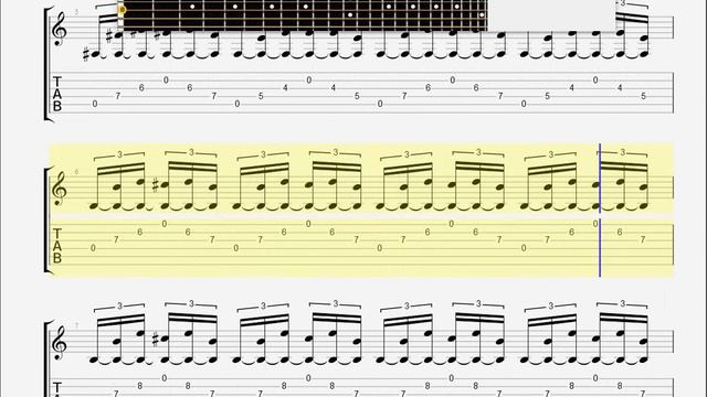 Black Sabbath Spiral Architect GUITAR TABLATURE смотреть онлайн