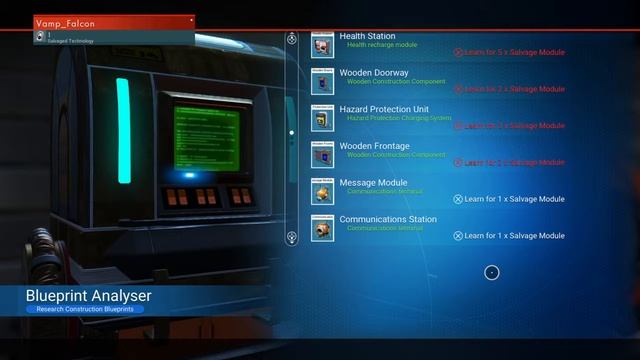 No Man's Sky - Cobalt becomes Ferrite dust in refiner while nerdy friend chats смотреть онлайн