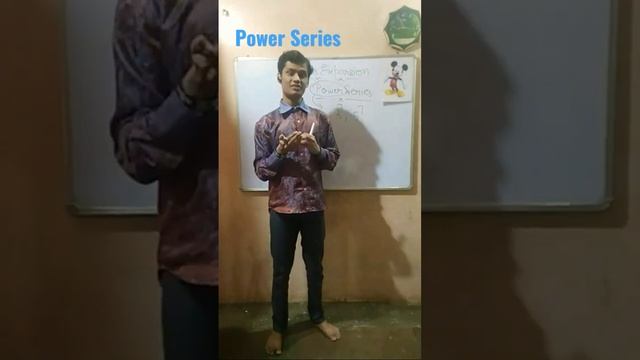 Power Series In Mathematics.