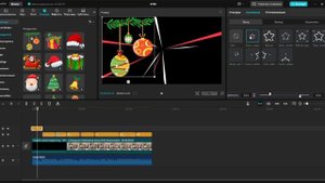 Работа со стикерами в Capcut.(Урок 9)