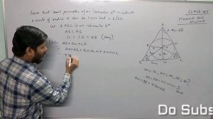 prove least perimeter of an isosceles triangle in which a circle of radius r can be inscribed 6√3r