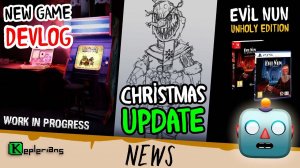 GLITCHMARE WORK in PROGRESS CHRISTMAS UPDATE EVIL NUN UNHOLY EDITION NEWS