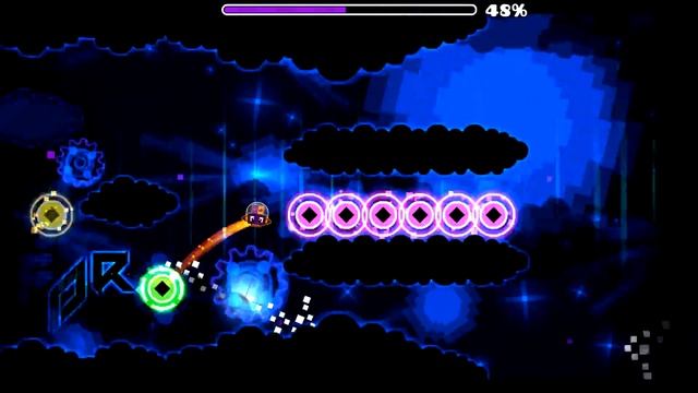 Geometry Dash - Colorful Overnight X 100% GAMEPLAY Online (Hota1991) INSANE DEMON смотреть онлайн