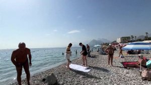 Велосипед, море и рынок в Анталье. Погода и море в октябре в Турции