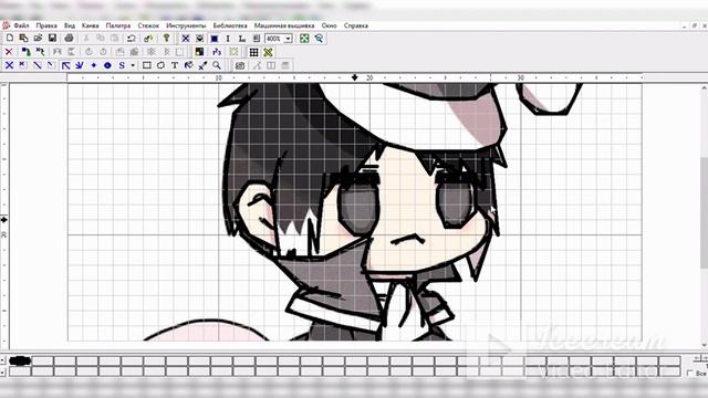Процесс создания схемы с бэкстичем по псам 160 смотреть онлайн