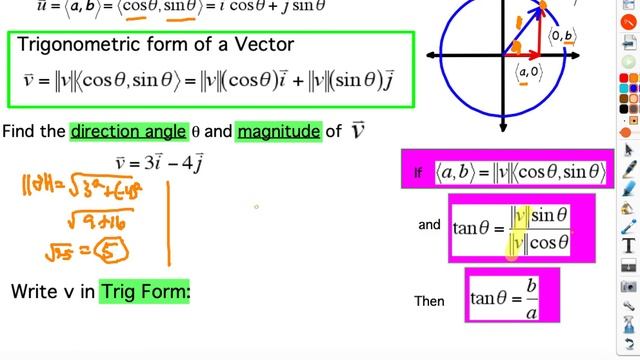 Trig Form of a Vector смотреть онлайн