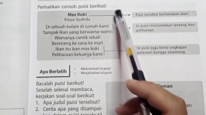 Menjelaskan isi puisi dan jangka sorong kelas 2 SD