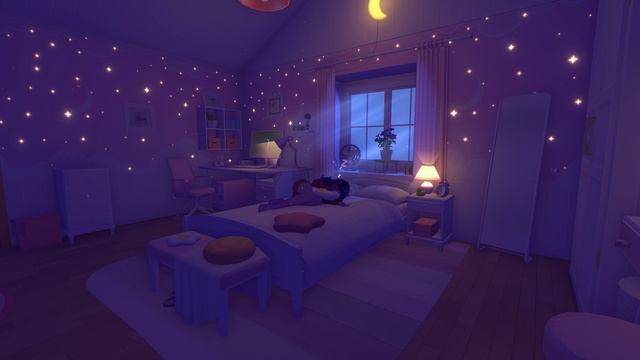 02) 💤 Sleepy Mita 💤 (4K) - Ambient inside a game