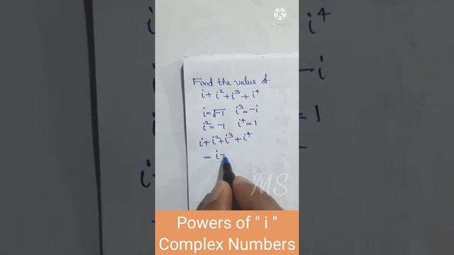 Problem 1 / Powers of " i " / complex numbers / Plus One / Class 11 Mathematics Exam Question смотреть онлайн