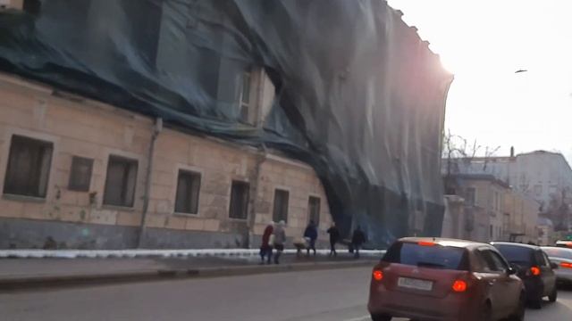 Новая Басманная улица перед реконструкцией