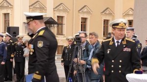 Чествование отличников учёбы ВМФ в Константиновском дворце