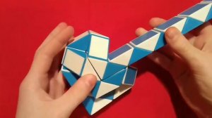 Алмаз 3D из змейки. Змейка 36 блоков. Diamond.