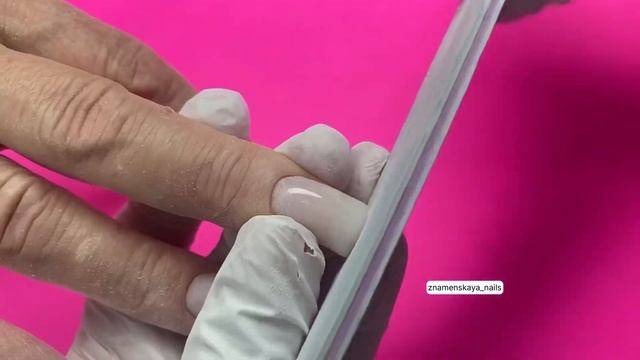Гелевая коррекция ногтей