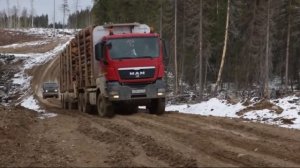Грузовой транспорт, большие и мощные машины.
