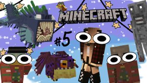 Драконы грызут лицо (Minecraft с модами)