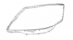 СТЕКЛО ФАРЫ TOYOTA ALPHARD 05-08