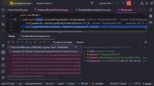 048 Demo of registration and login with Bcrypt password encoder