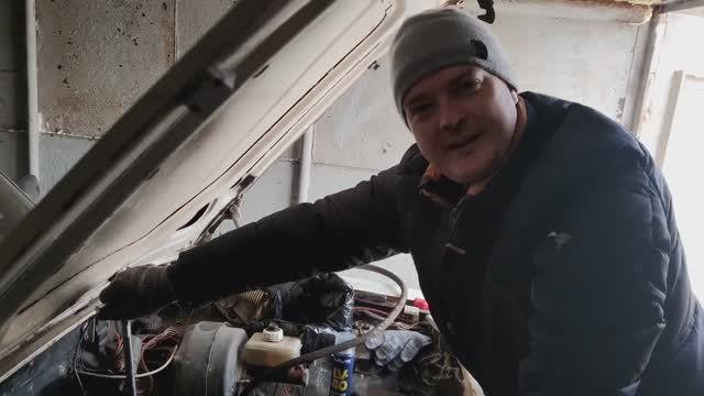 Долгожданное начало работ с нашей Волгой!!! смотреть онлайн