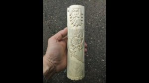 Три бога - Велес, Хорс, Сварог. Резьба по дереву - этапы