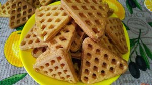 Вафли из тыквы