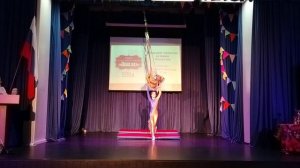 Воздушная гимнастика на ремнях _Русалочка_, Елизавета Ярлыкова