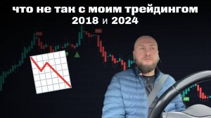 Мои проблемы трейдинга 2024 и 2018 годов.