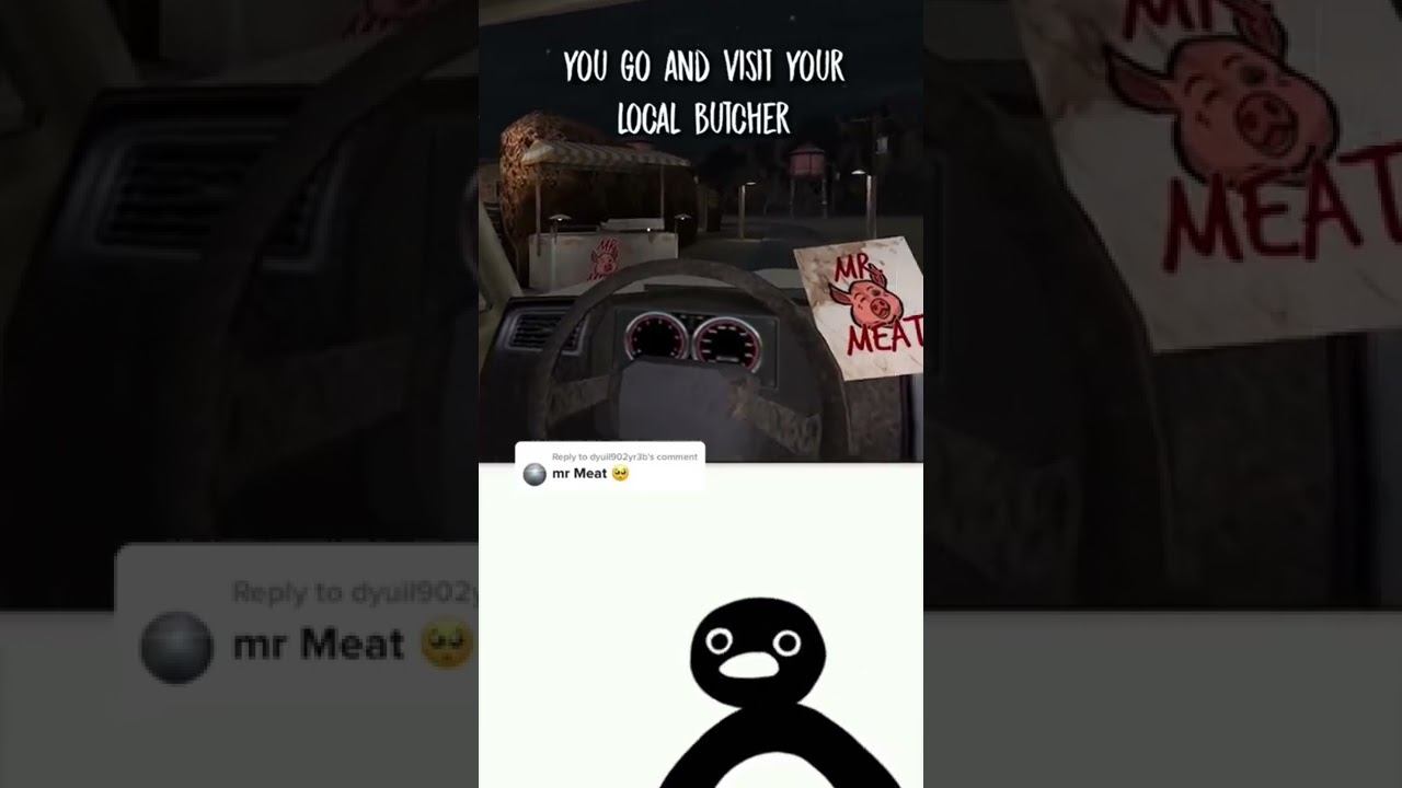 Should we do it about Ice Scream?  #keplerians #MrMeat #HorrorGame #pingu #funny #indiedev