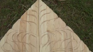 Древо жизни из сосны. Панно ручным инструментом. Tree of life from pine. Panel. Wood Carving.