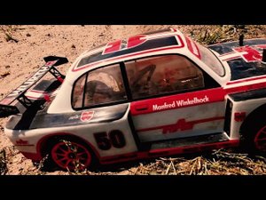 RC rally Tamiya TL-01 первый запуск. Старое шасси в новых руках.