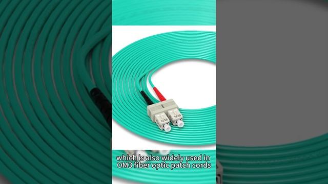 What connectors are available for OM3 10 Gigabit Multimode Fiber Patch Cords?