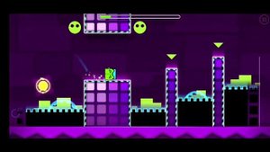 Проходим красный Geometry Dash полностью на Три монетки