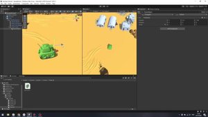Стрельба из пушки Unity 3d (урок 8)