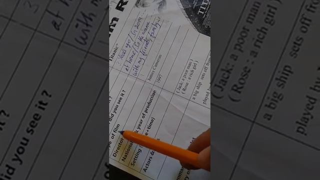 English: Writing  film review - 2BAC - Teacher : Yassine Snaiki