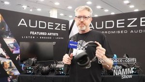 Audeze MM-100 Headphones - Gearspace @ NAMM 2024