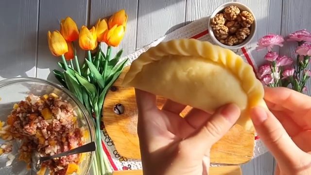 Үгілмелі самса жасау.Сәтті шығатын рецептпен бөлістім. смотреть онлайн