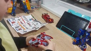 Распаковка Тобота Мастер Ви #тобот #трансформер #распаковка #глебустер