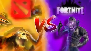 Dota 2 VS Fortnite. Кто лучше? Баги | Приколы