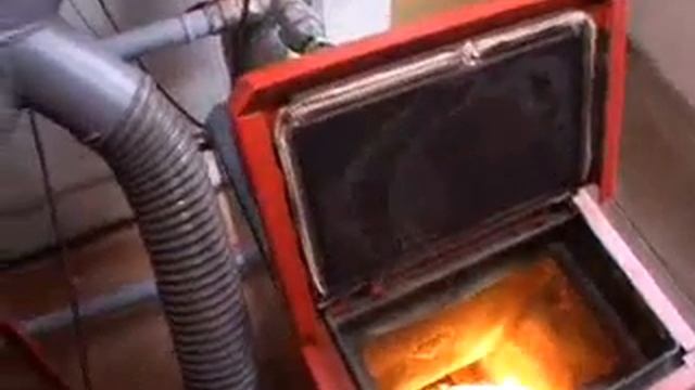 OPOP Boink (EKO Comfort) pellet boiler cleaning procedure смотреть онлайн