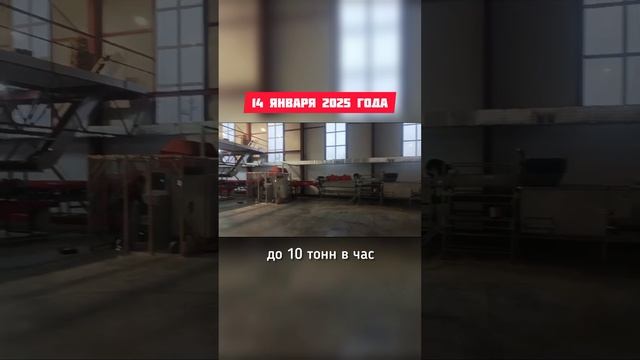 14.01.25 Техническое обслуживание линии сортировки яблок до 10 тонн в час