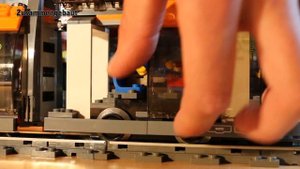 LEGO City Town Square 2015: TRAM 9V Motorized! (Set 60097)