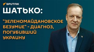 Шатько: "зеленомайдановское безумие" - диагноз, погубивший Украину