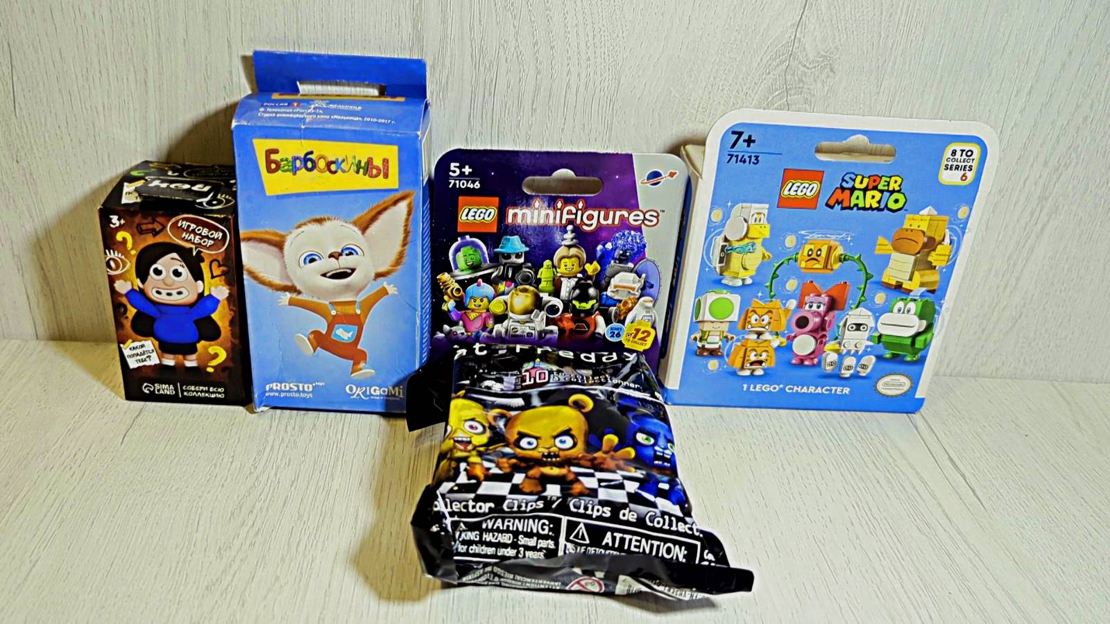 Открываем 5 коробочек с сюрпризами смотреть онлайн