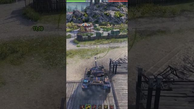 На генеральное сражение попал # танки # мир танков # world of tanks # tanks # shorts # TanDagar # BZ