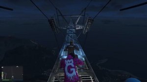 GTA online! Покатушки на питбайке! Забрались на Чилиад!
